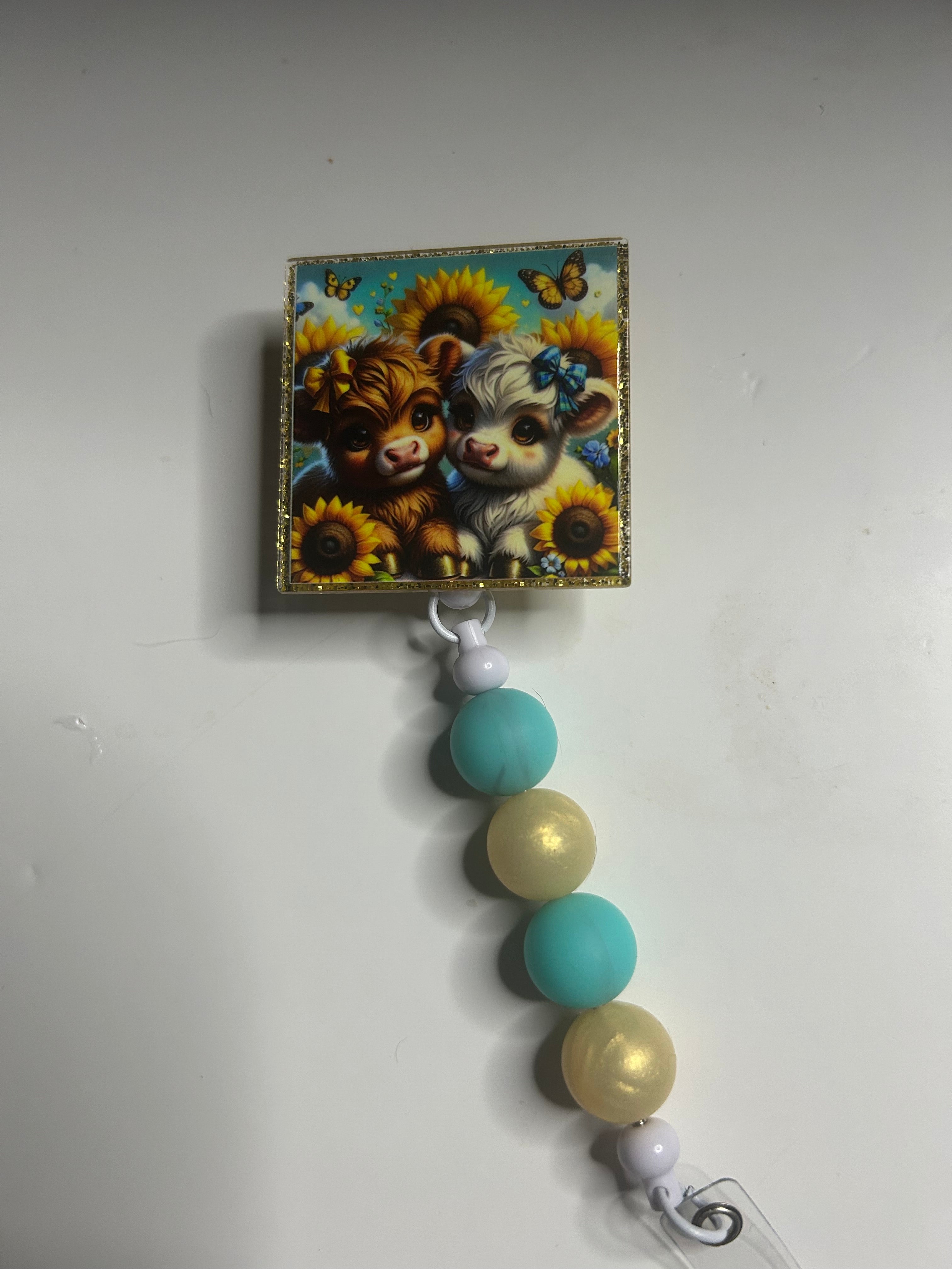 Belt clip badge reel
